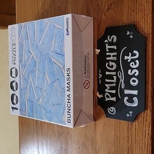 FunWares Buncha Masks 1000 Piece Jigsaw Puzzle New